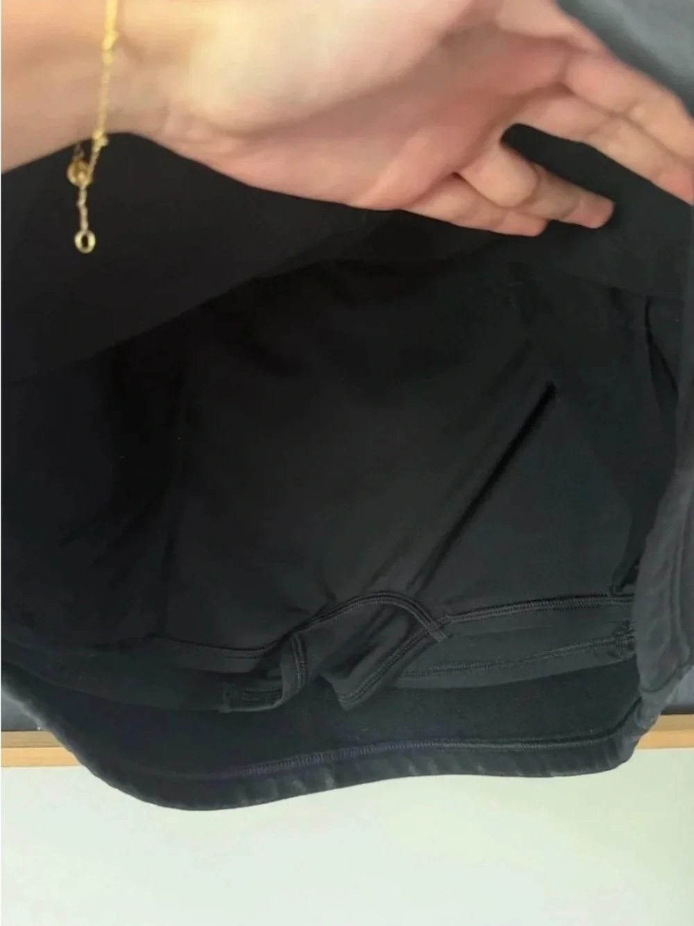 ALO Yoga Black A-Line Athletic Skort